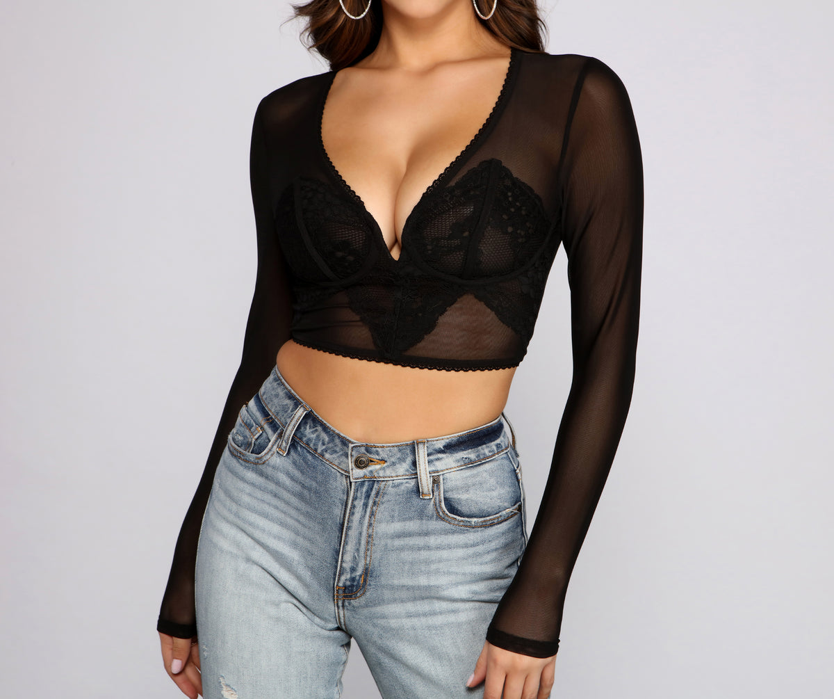 Forever 21 Seamed Crop Top - ShopStyle
