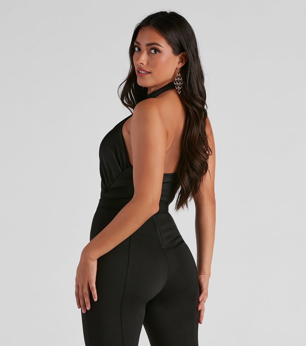 She's The Moment Halter Bodysuit