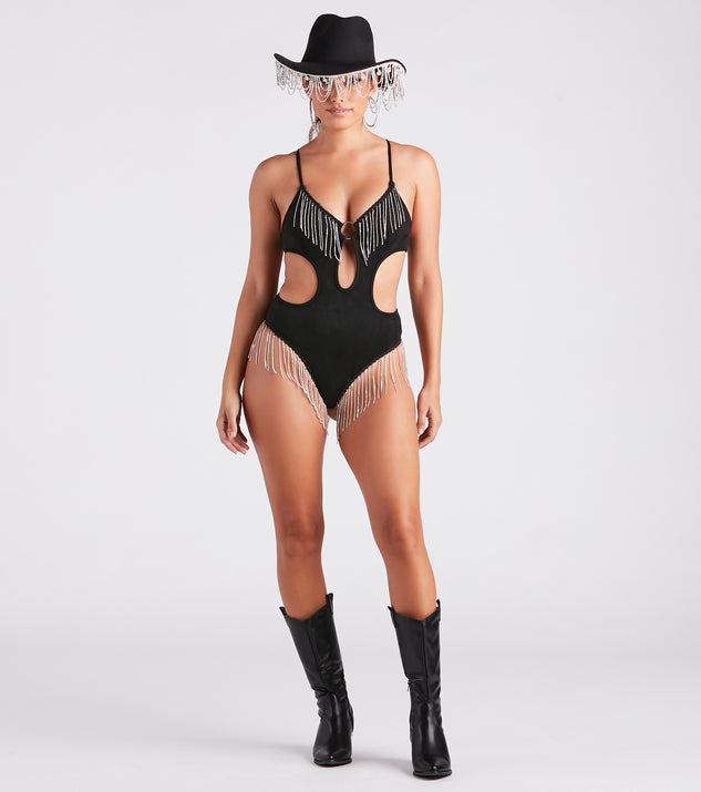 Windsor Bold Diva Cutout Snake Bodysuit