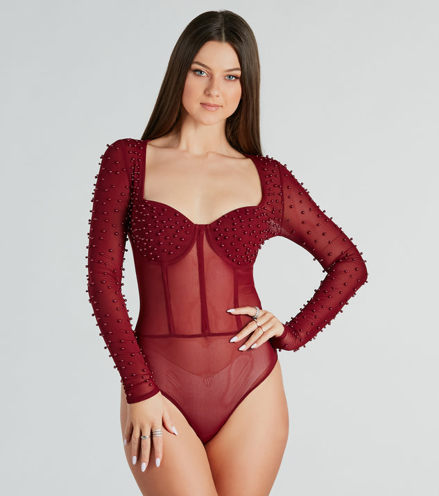 Sexy Bodysuit for Women Burgundy Strapless Velvet Sweetheart Bodycon Backless  Lace Up Halloween Christmas Party Bodysuits