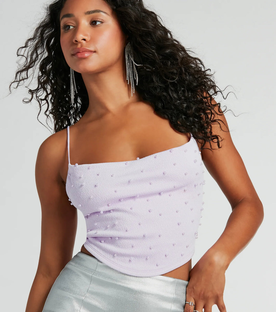 Pearl Crop Top