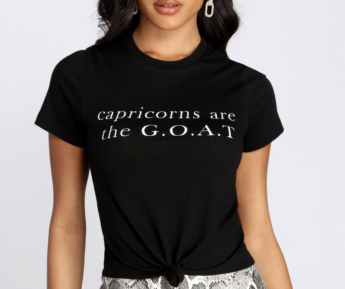 Capricorns Are The G.O.A.T Tee