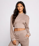 You’ll look stunning in the Laidback Cutie French Terry Corset Hoodie when paired with its matching separate to create a glam clothing set perfect for a New Year’s Eve Party Outfit or Holiday Outfit for any event!