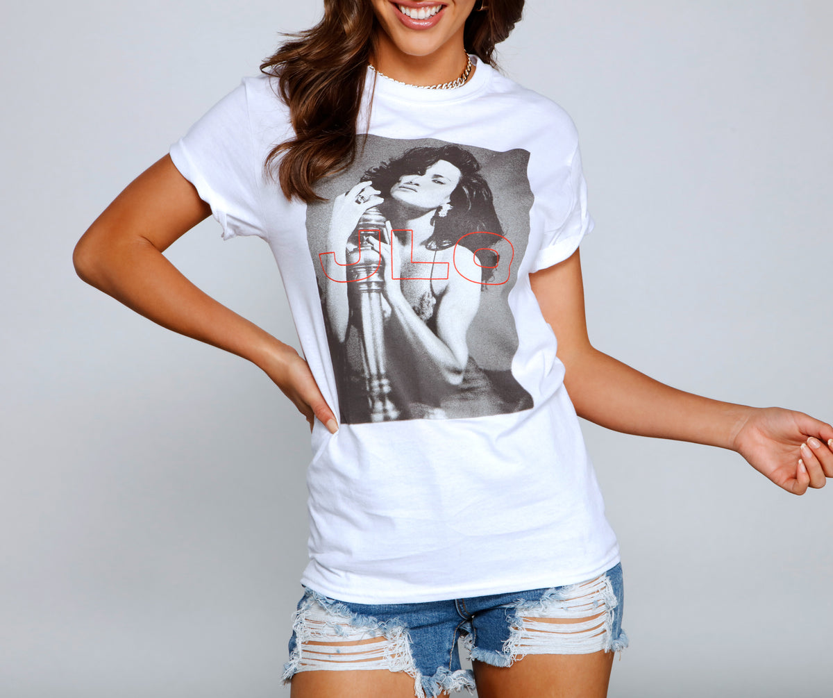 Icon From The Block Jlo Graphic Tee