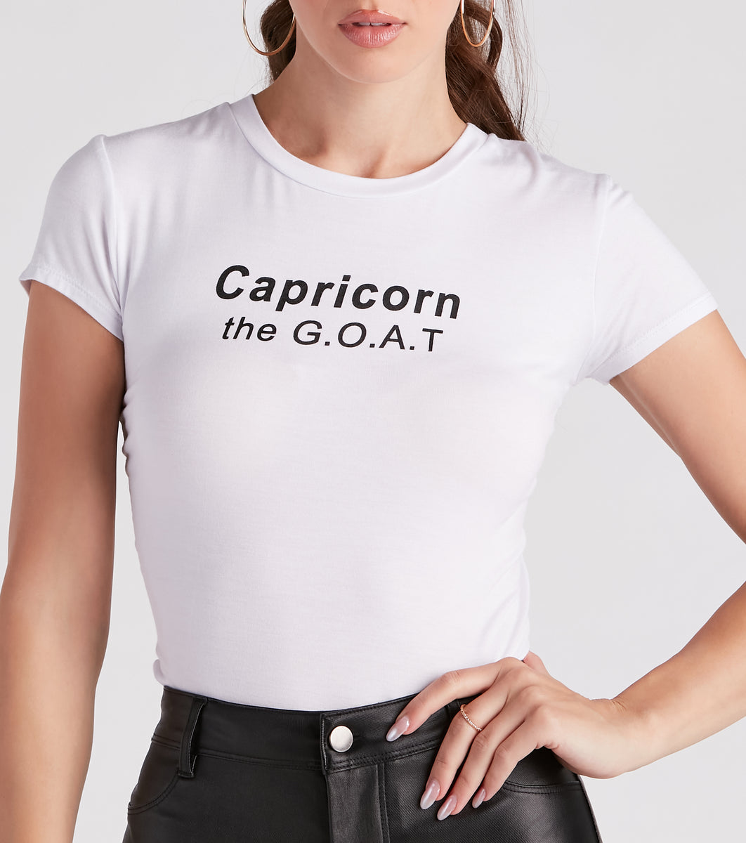 Capricorn The GOAT Graphic Tee