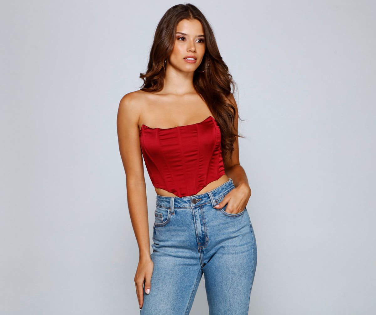 1,812 Corset Tops With Jeans Stock Photos, High-Res Pictures, and