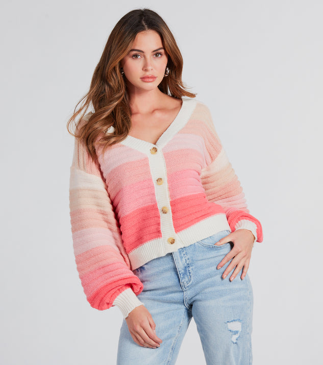 Ombre Melange Pullover - Pale Ombre / S  Cotton candy colors, Ombre  fashion, Bishop sleeves