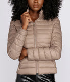 Lightweight Nylon Puffer Jacket