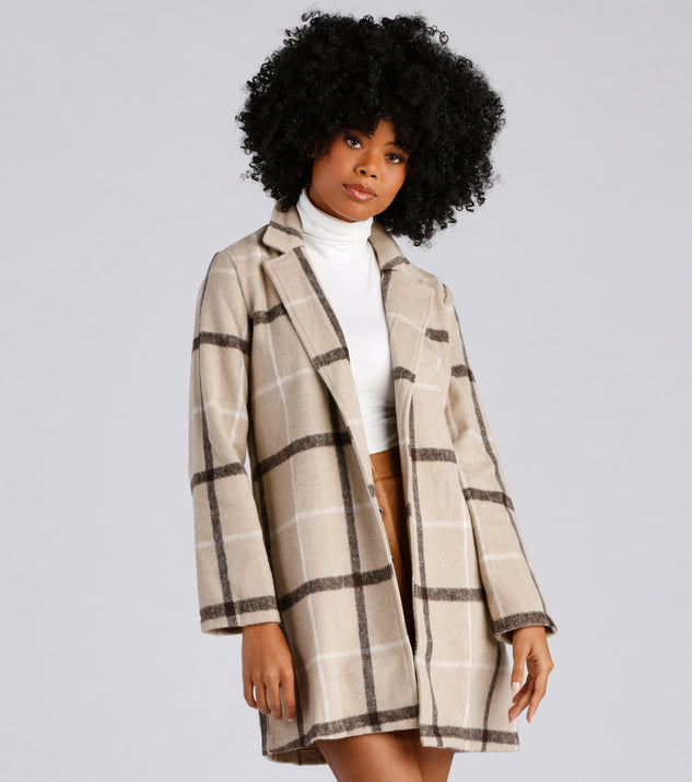 Fake wool coat best sale