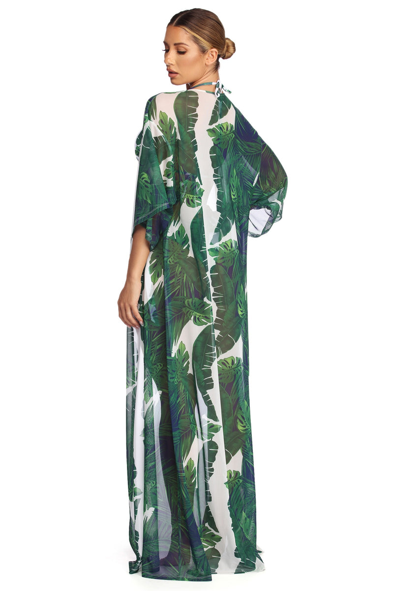 Transport To Tropics Long Kimono