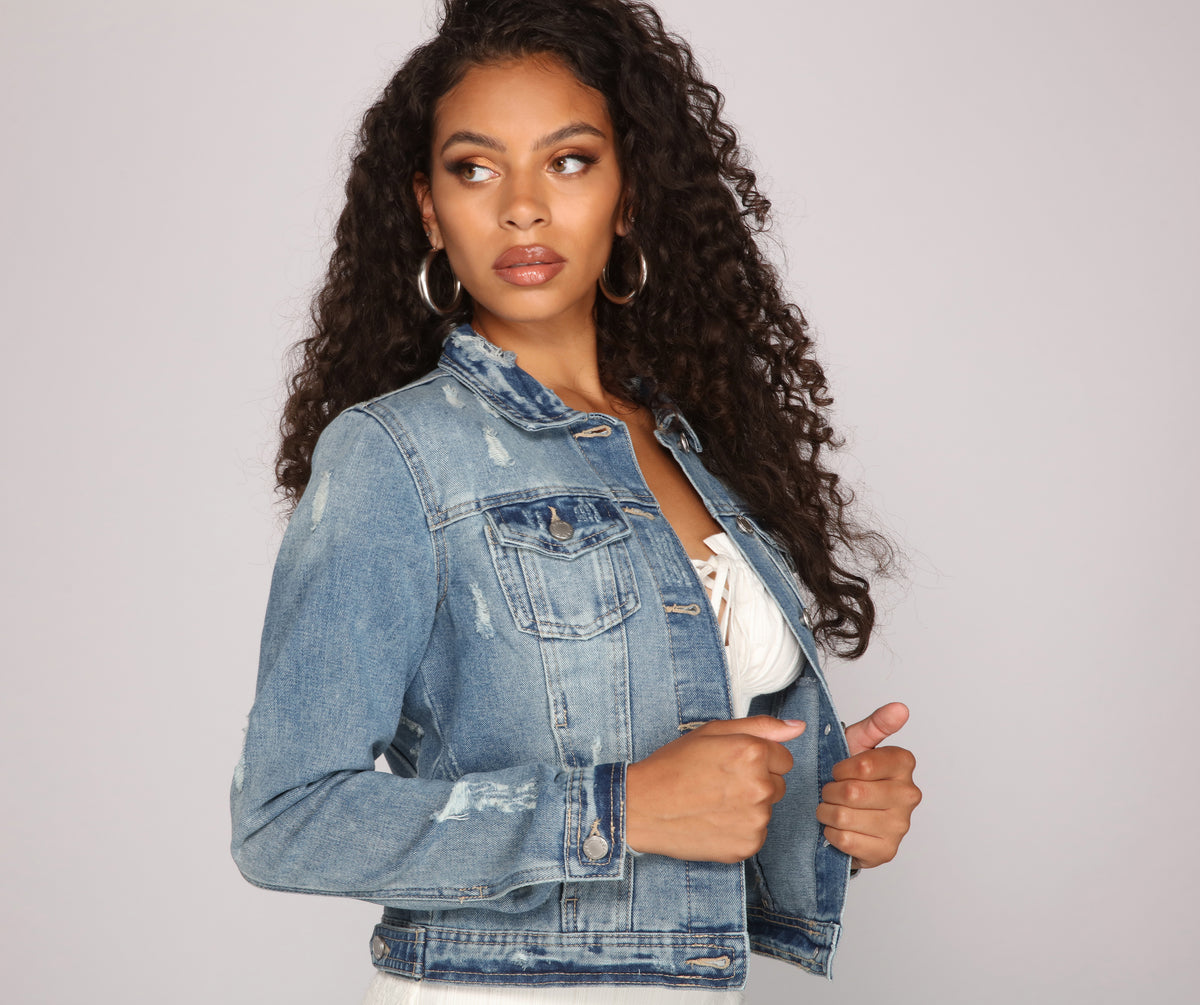 Effortless Style Denim Jacket