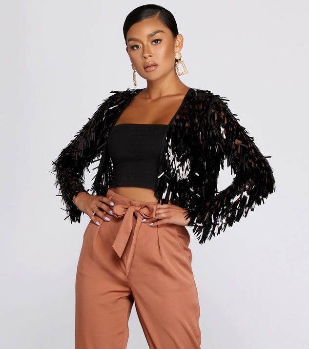 Till' Midnight Sequin Jacket is a trendy pick to create 2023 festival outfits, festival dresses, outfits for concerts or raves, and complete your best party outfits!
