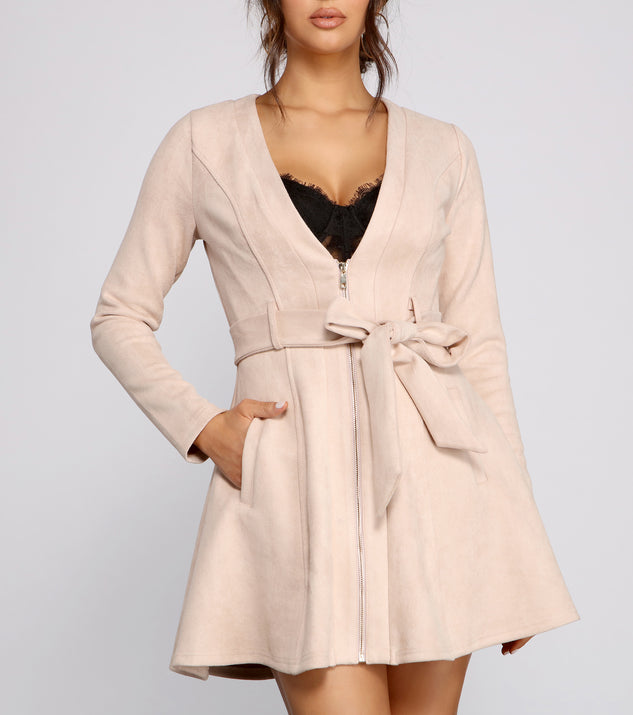 Miss Bossy Trench Dress