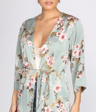 Catalina Cruise Floral Kimono Duster helps create the best summer outfit for a look that slays at any event or occasion!