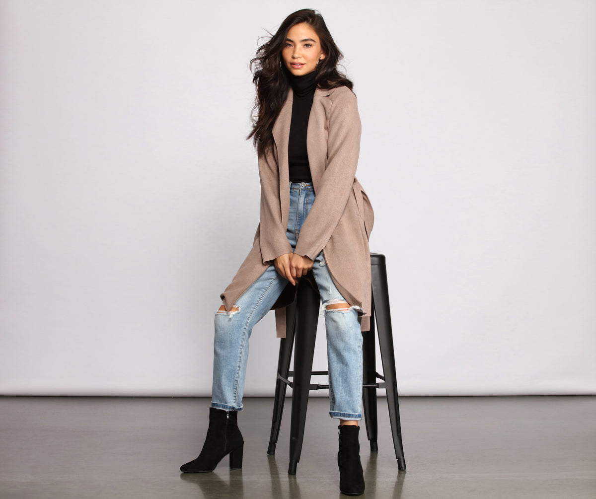 Lovin' The Layers Belted Trench