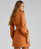 Cinched And Chic Belted Trench Coat helps create the best summer outfit for a look that slays at any event or occasion!