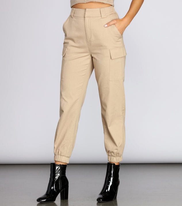 Peserico Women's Cargo Trousers Cotton/ Beige P04896T30A 02487 648