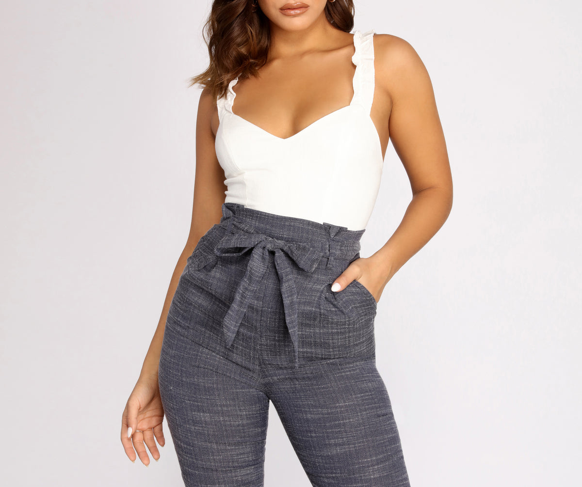 Straight To Business One Piece Jumpsuit