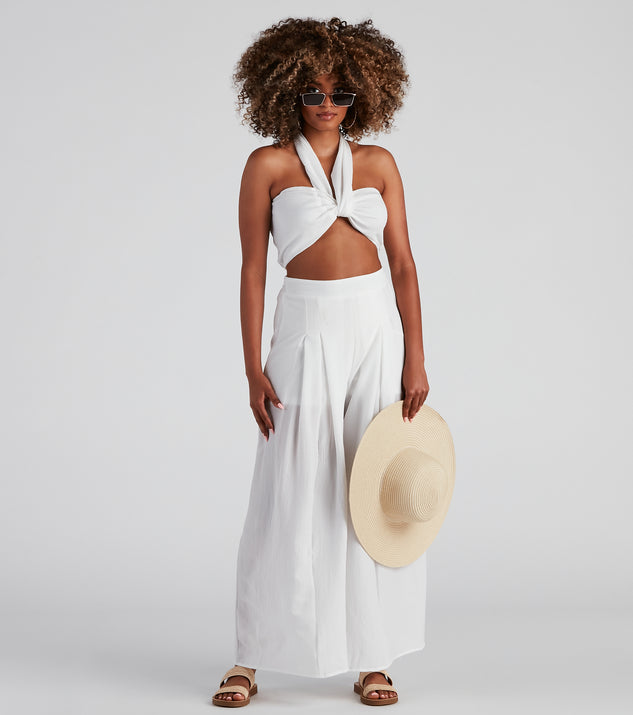 Made For You High Rise Palazzo Pants provides a stylish start to creating your best summer outfits of the season with on-trend details for 2023!