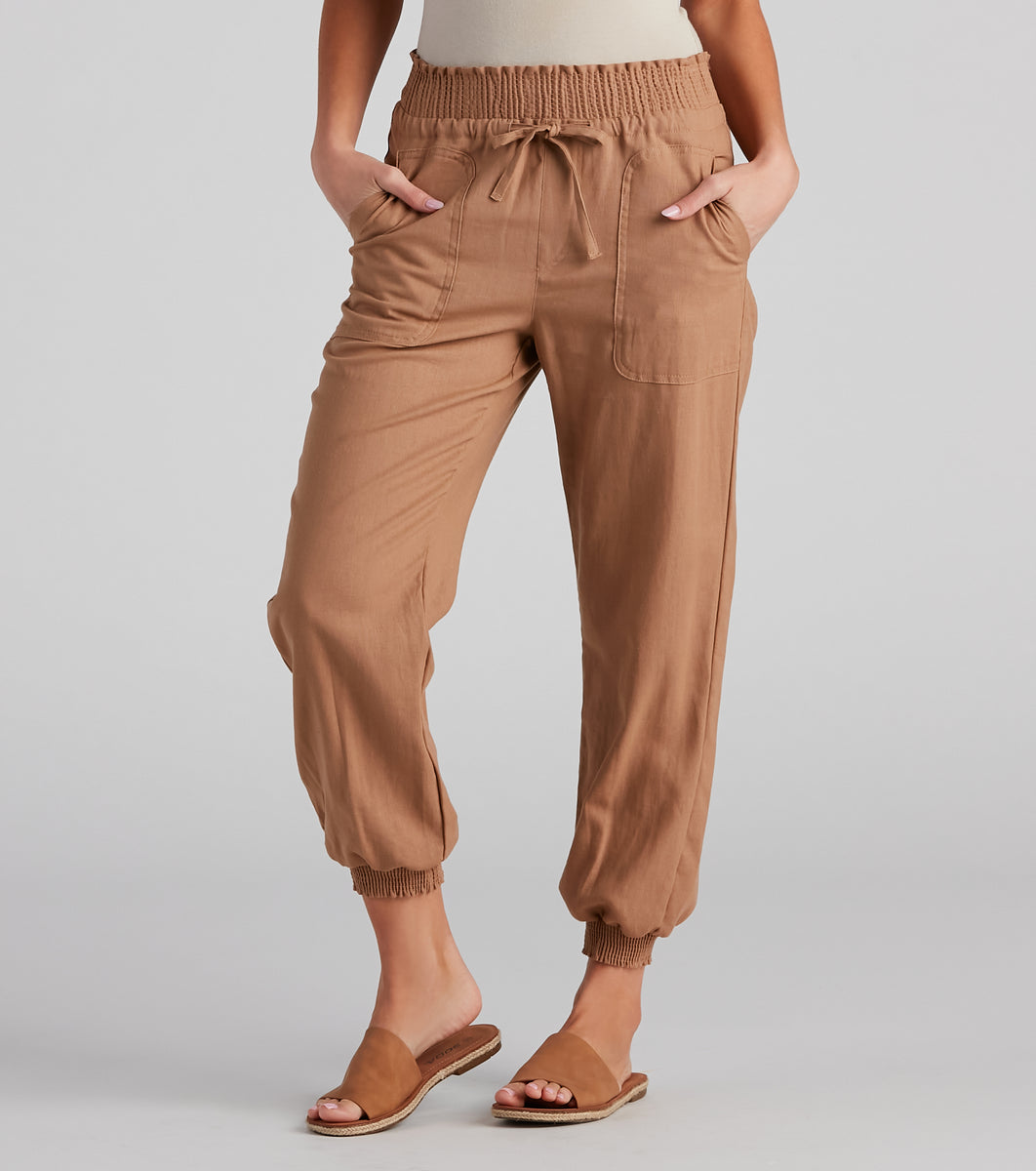Chill Out Smocked Joggers