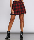 Preppy And Pleated Skirt