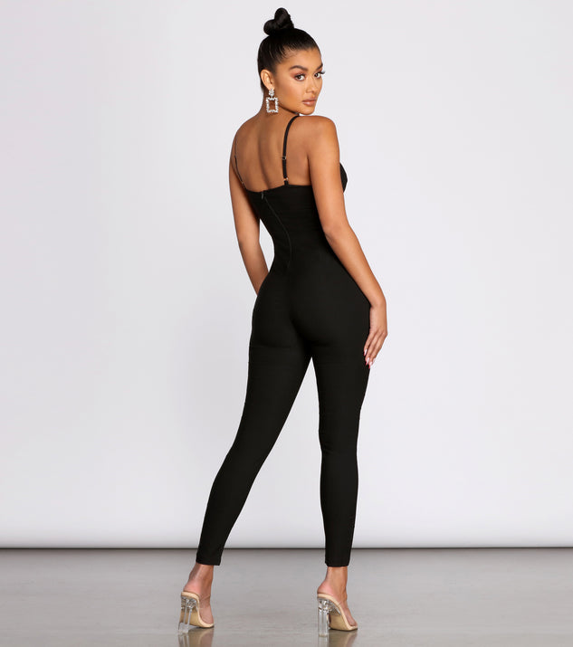 Sleek and Sophisticated Catsuit & Windsor