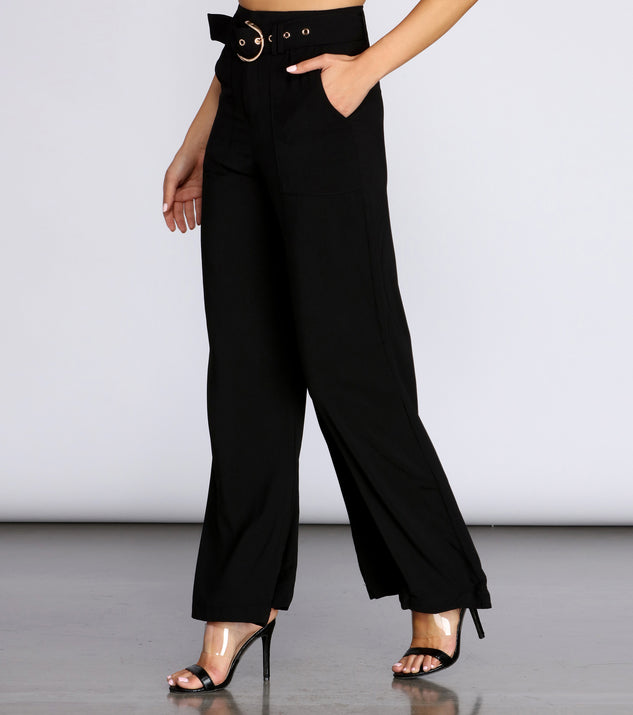 Easy Going Wide Leg Trousers & Windsor