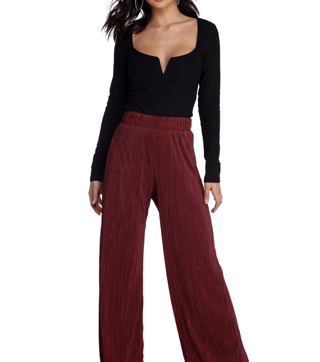 Windsor Red Casual Pants