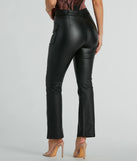 Refresh your fall closet with stylish women's pants like the Of The Moment Straight-Leg Faux Leather Pants in a sleek fabric and a pant leg style that makes your look unique.