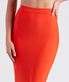 You’ll look stunning in the Meet Your Match Bandage Midi Skirt when paired with its matching separate to create a glam clothing set perfect for parties, date nights, concert outfits, back-to-school attire, or for any summer event!