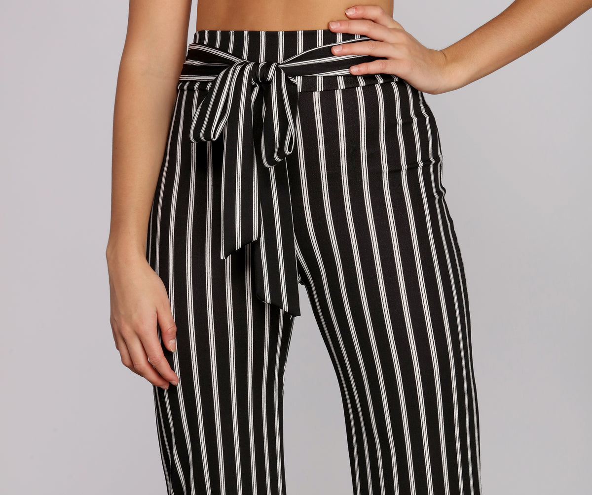 Tied And Fab High Waist Pants