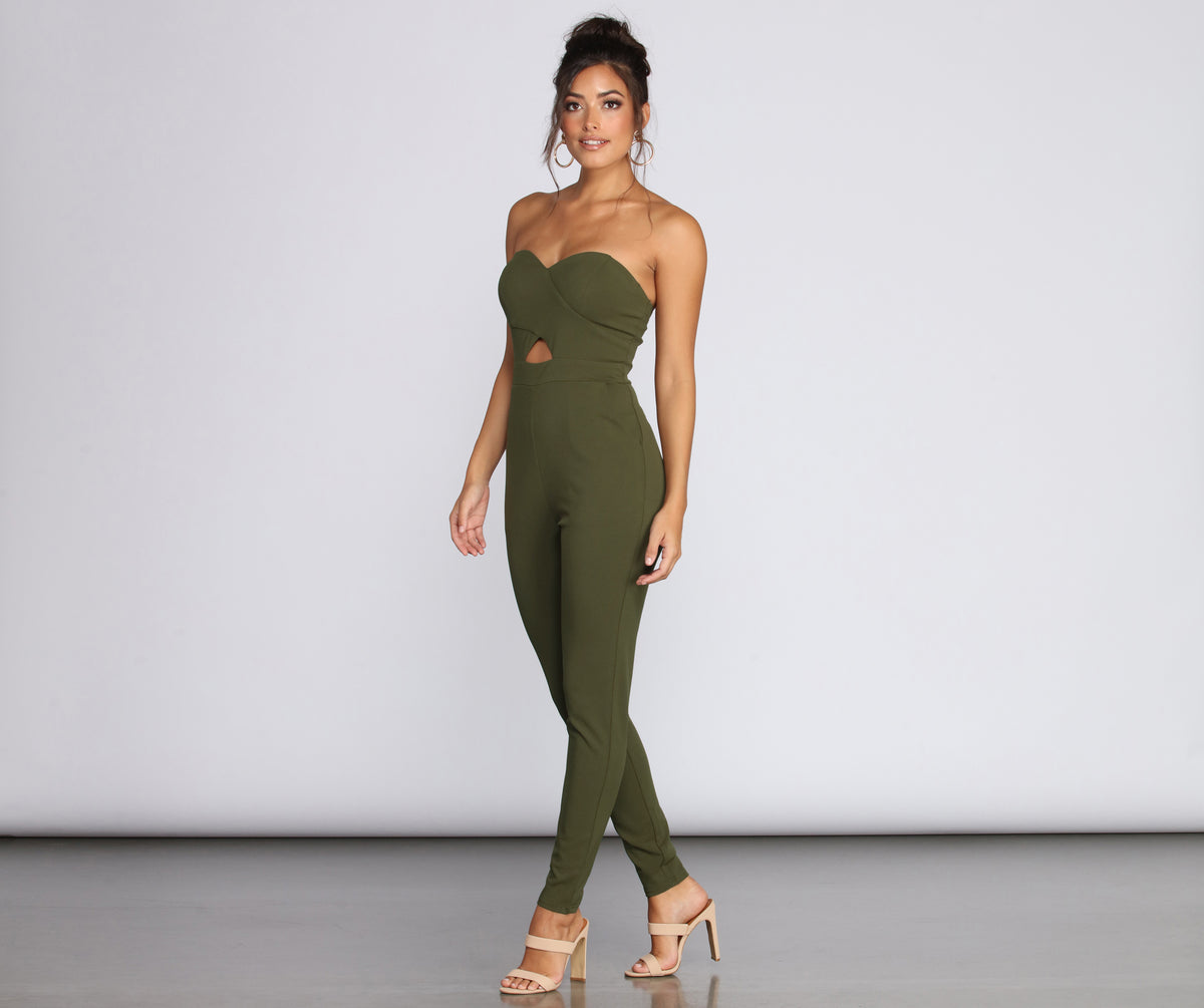 Be Mine Sweetheart Tapered Jumpsuit