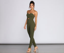 Be Mine Sweetheart Tapered Jumpsuit will help you dress the part in stylish holiday party attire, an outfit for a New Year’s Eve party, & dressy or cocktail attire for any event.