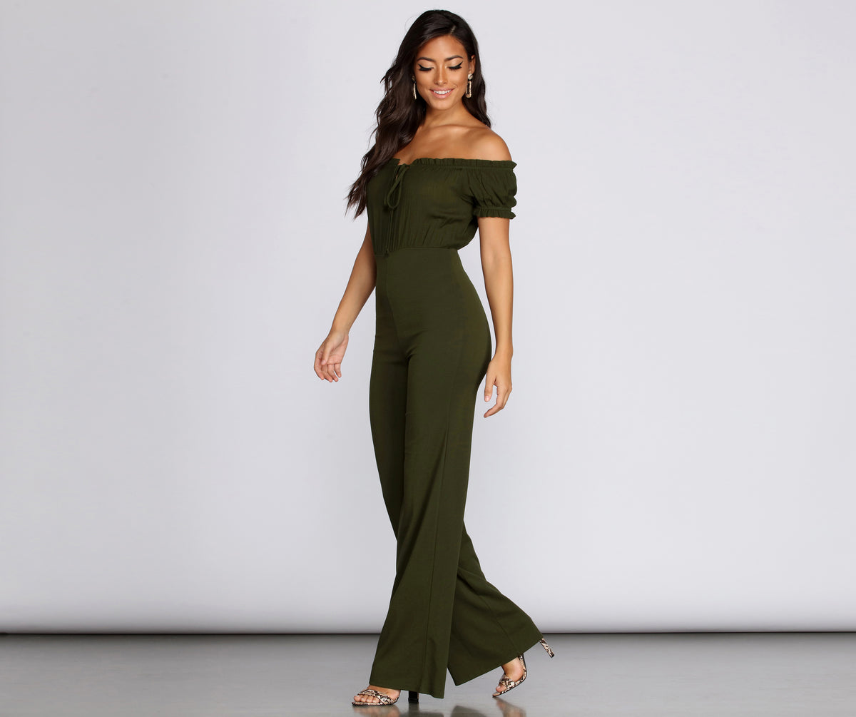 Off The Cuff Jumpsuit