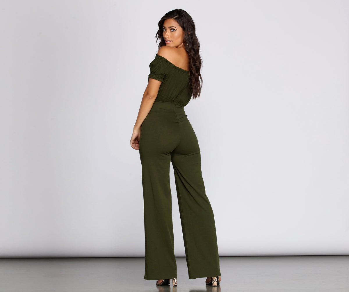 Off The Cuff Jumpsuit