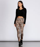Leopard Print High Waist Leggings for 2022 festival outfits, festival dress, outfits for raves, concert outfits, and/or club outfits