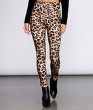 Leopard Print High Waist Leggings for 2022 festival outfits, festival dress, outfits for raves, concert outfits, and/or club outfits