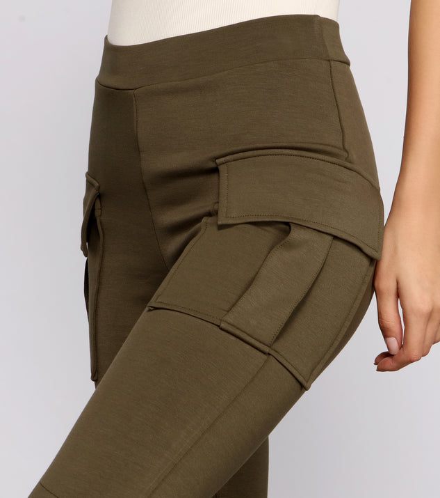 Women Cargo Pants with Pockets Women's Solid Color Thick All-Match Sports  Style Elastic Casual Pants Leggings Women - Walmart.com