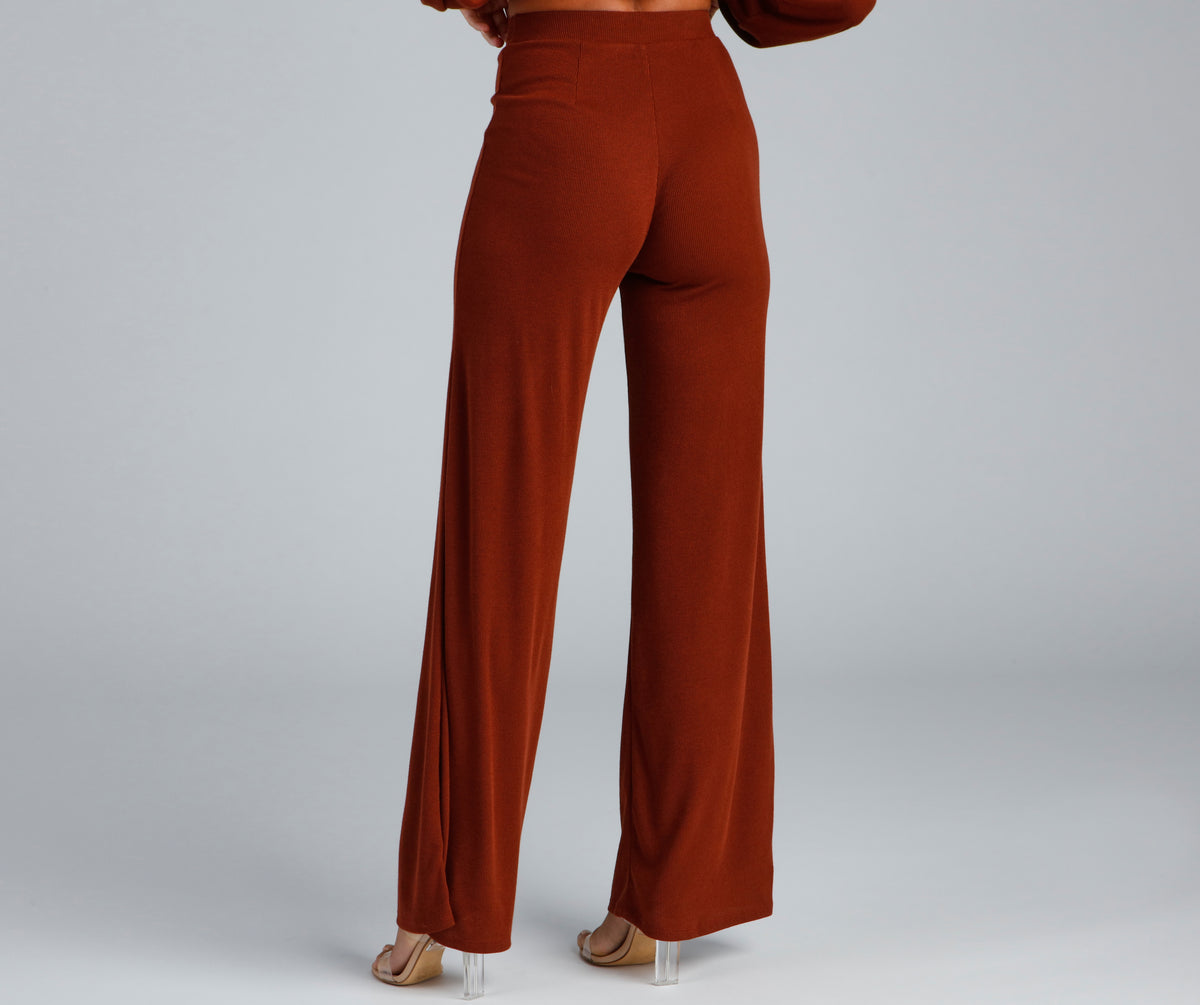 Tied Together Wide Leg Pants