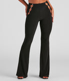 Hidden Gem High Rise Flare Pants | Windsor