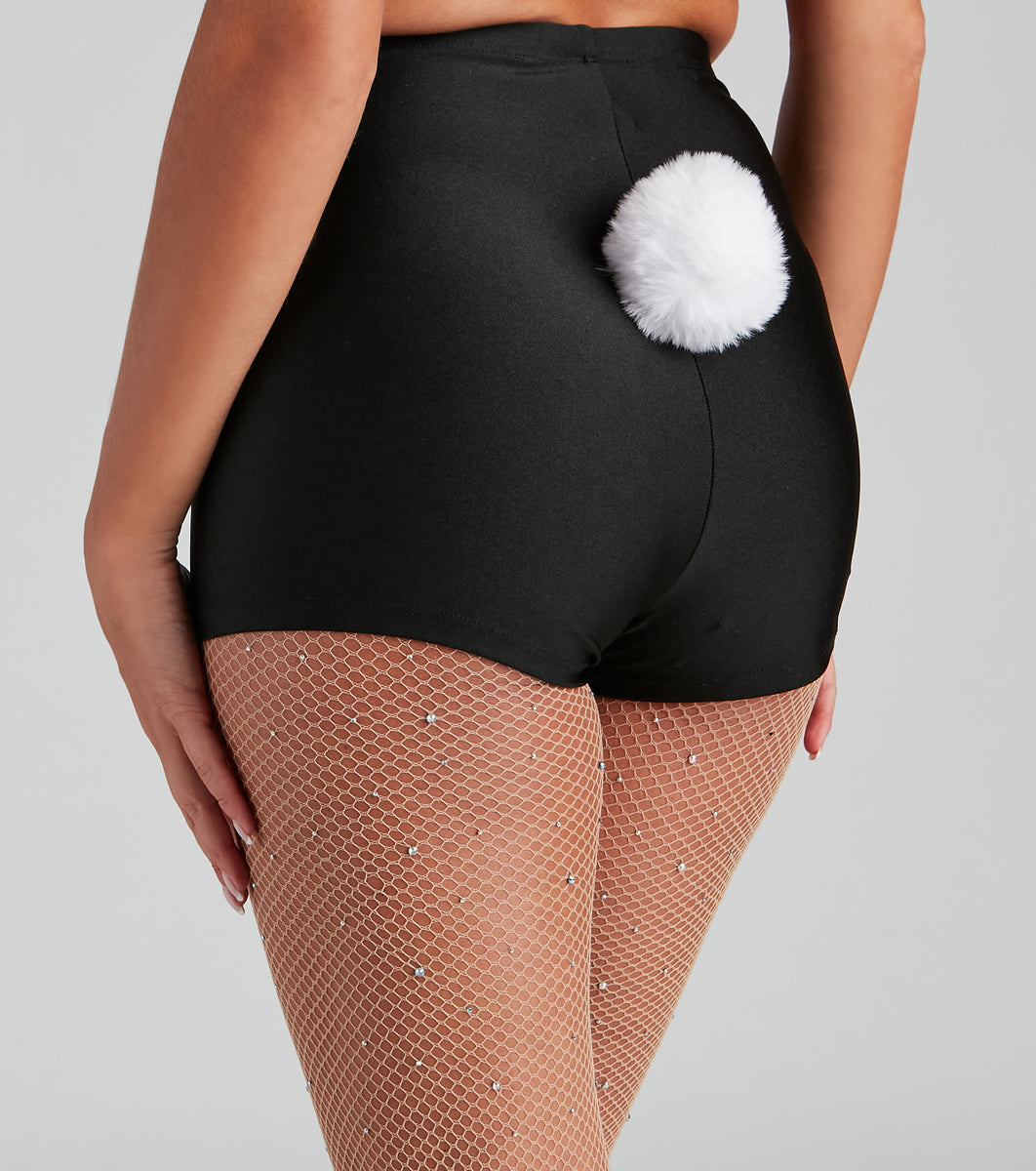Iconic Bunny Babe Nylon Shorts
