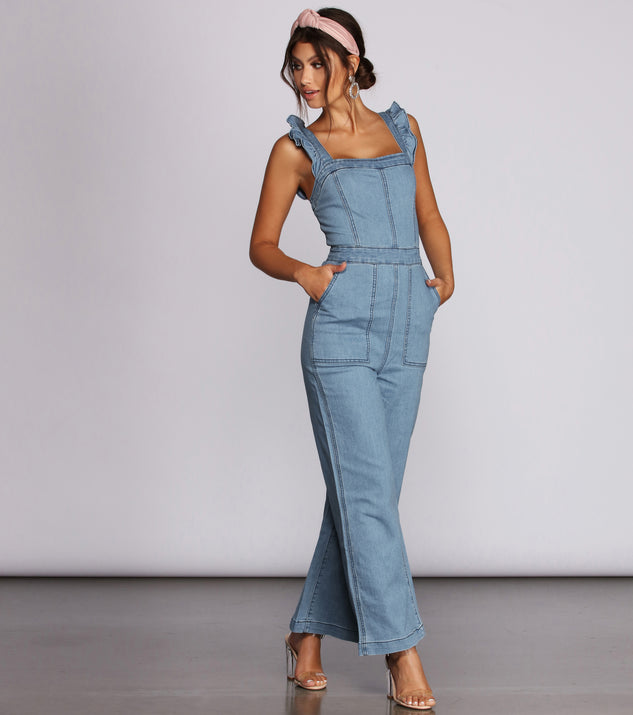 Buy DISOLVE New Girls and Women Denim Dungaree Outfit Shorts Dress Jumpsuit  Party Light Blue Color waist Size (M_28) at