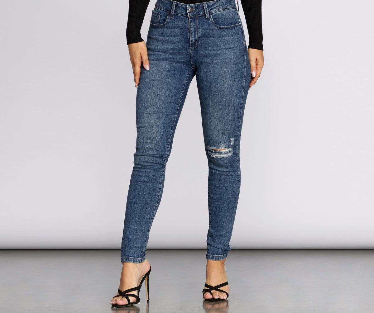 Lucky Brand Women's Lizzie Low-Rise Skinny Jeans