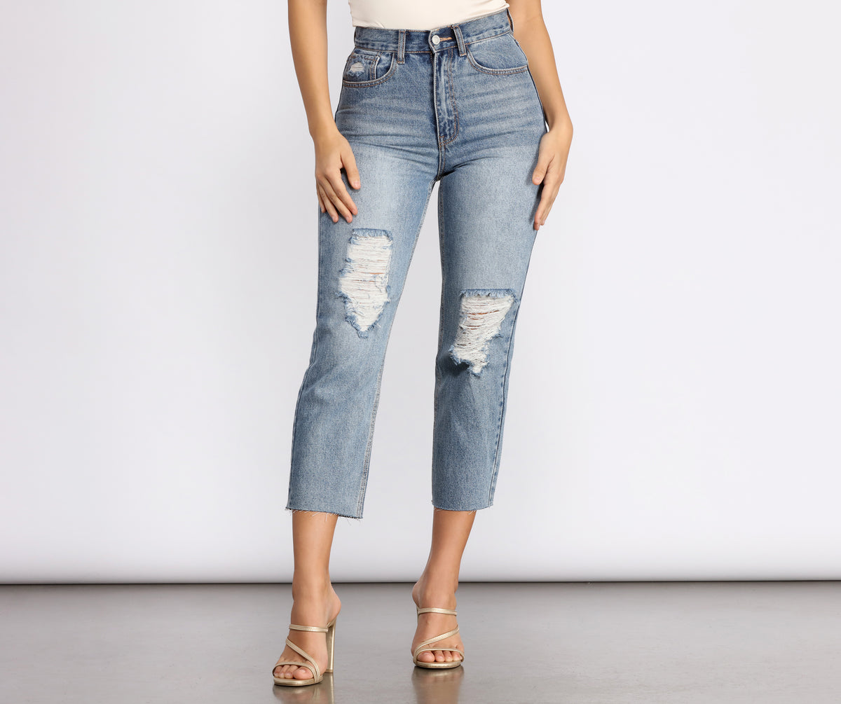 Yours cropped jeggings in indigo