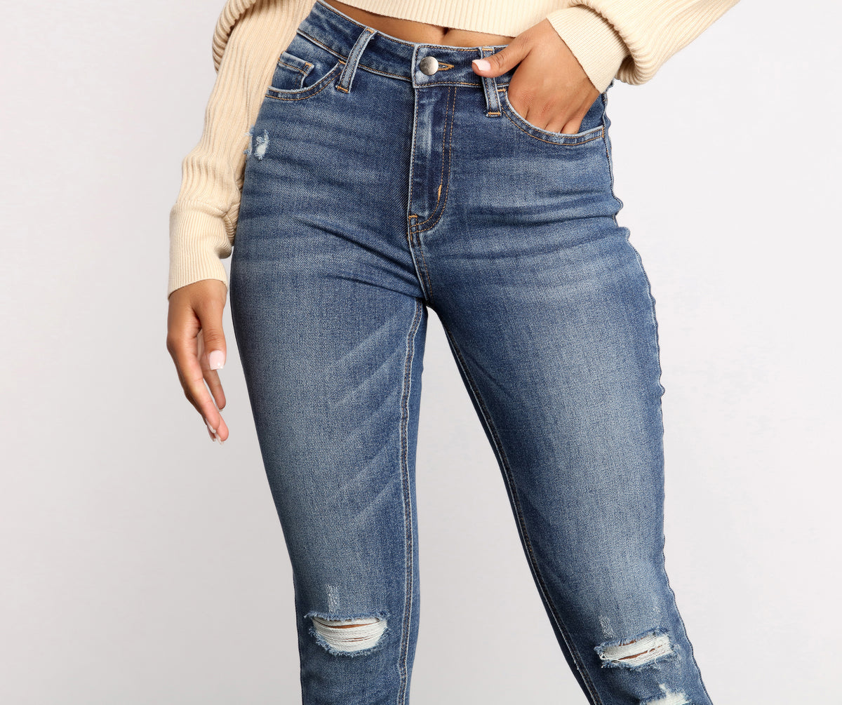 Raise It Up High Rise Skinny Jeans & Windsor