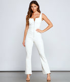 Retro Babe Zip-Front Jumpsuit provides a stylish start to creating your best summer outfits of the season with on-trend details for 2023!