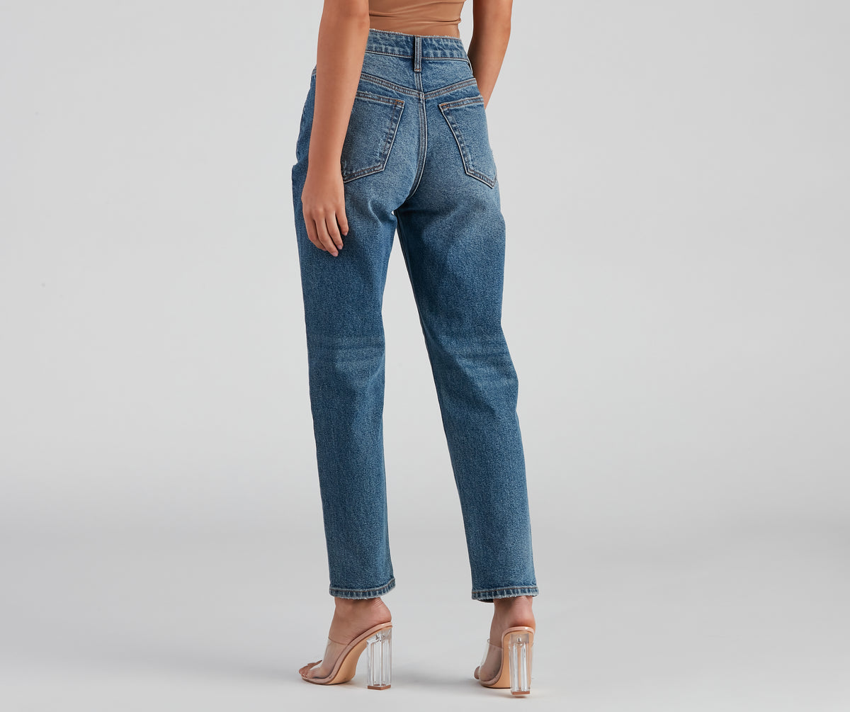 On 34th Women's Sailor High-Rise Wide-Leg Jeans, Created for