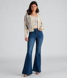 Bri High Rise Flare Jeans By Windsor Denim for 2023 festival outfits, festival dress, outfits for raves, concert outfits, and/or club outfits