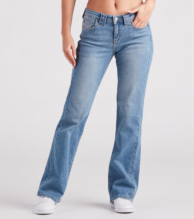 New Look Mini-Bootcut Jeans - Blue Denim – Piin