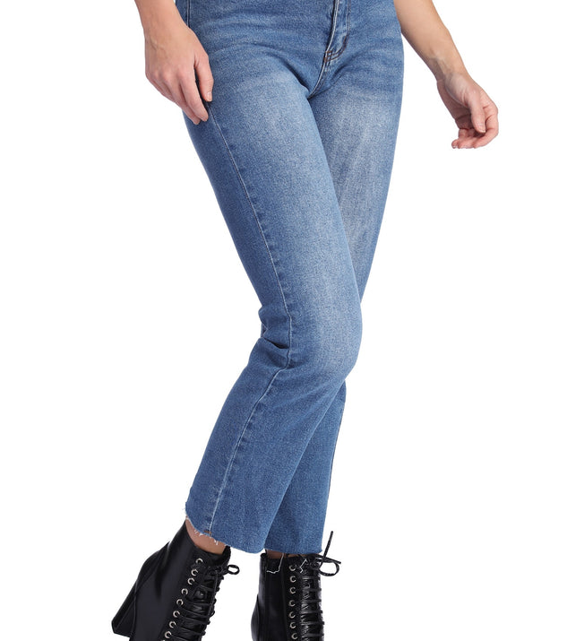 MAMA Girlfriend Ankle Jeans - Denim blue - Ladies